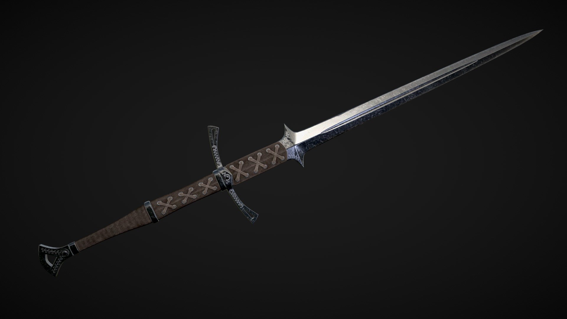 Vanguard Greatsword - 3D model by Billyro [6573cfa] - Sketchfab