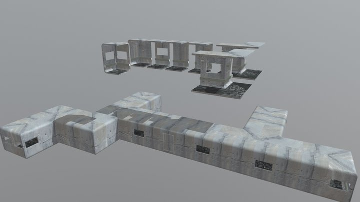 underwater sub lab 3D Model