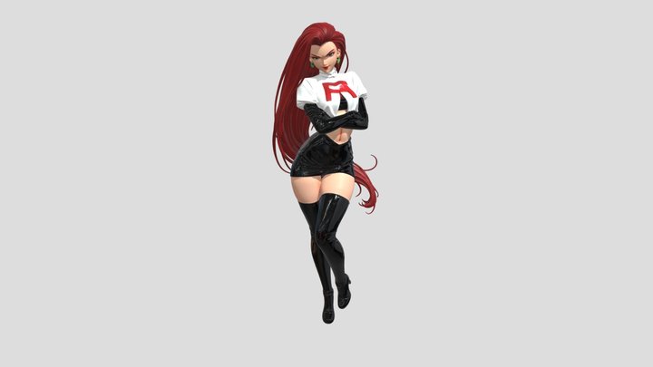 Jessi - Rocket Team 3D Model