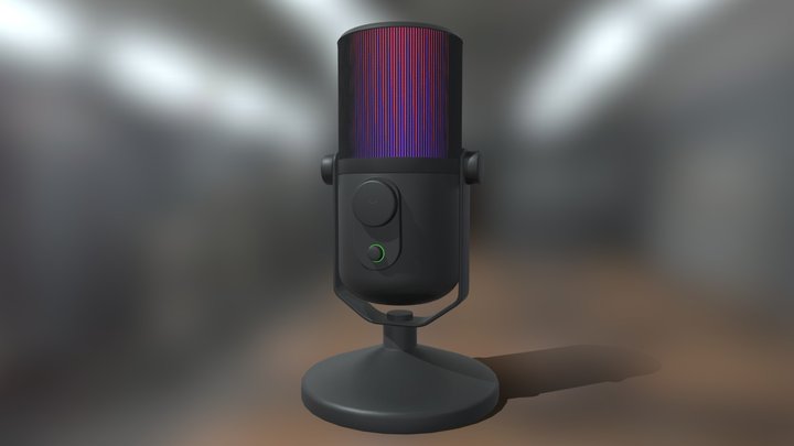 Microphone 3D Model