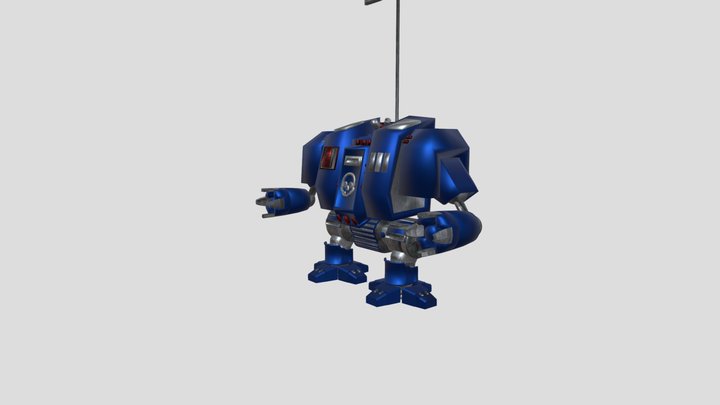 Dreadnougth 3D Model