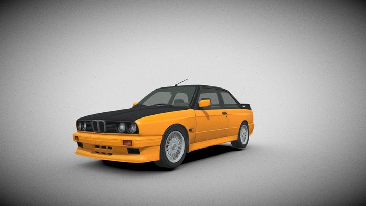 BMW M3 E30 3D Model