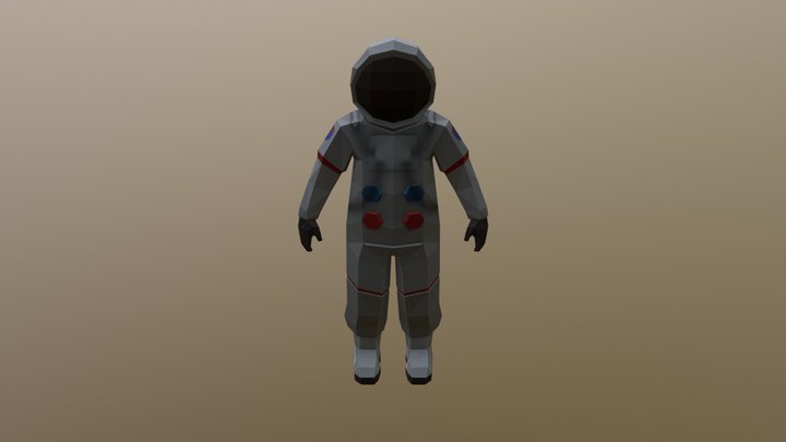 Astronaut (NMA) 3D Model