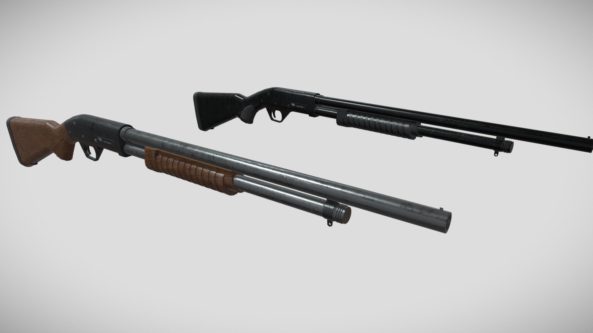 2 Espingarda CBC Military 3.0 based shotguns - Download Free 3D model ...