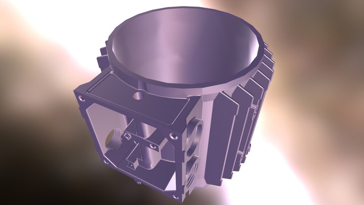 Statorgehäuse reverse engineering 3D Model