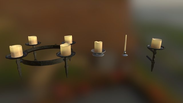 CorcraProps Rustic - Lighting 3D Model