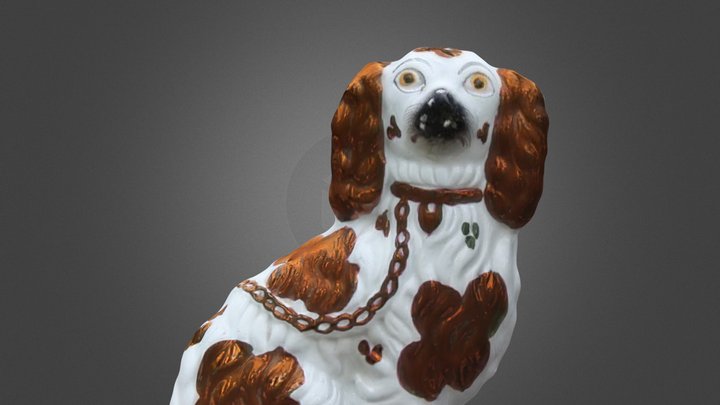 Poodle Dog / Pudel 3D Model