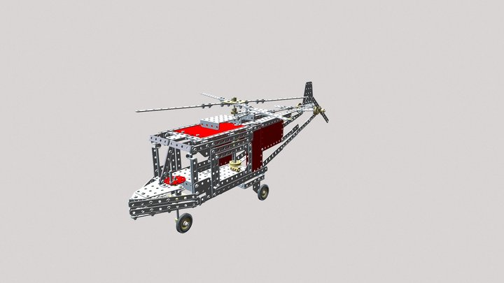 Hubschrauber Agusta A 109 3D Model