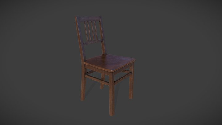 Old chair 3D Model