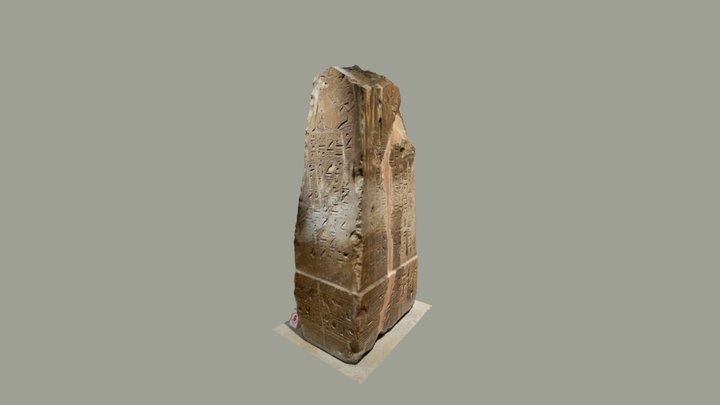 Qantara pyramidion 3D Model