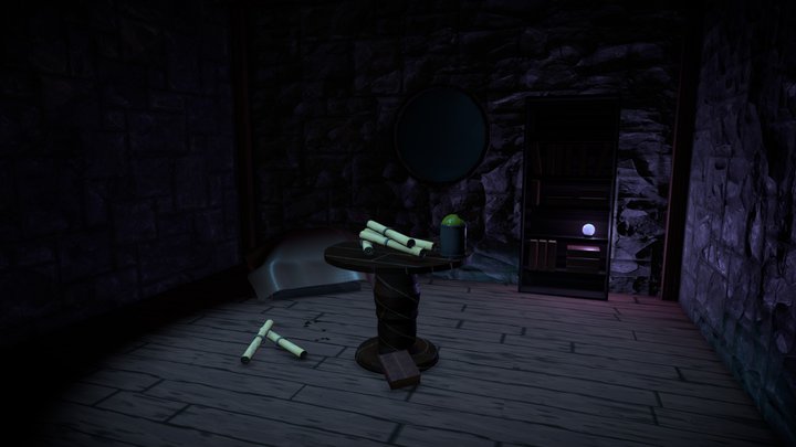 Witch's Lost Treasure 3D Model