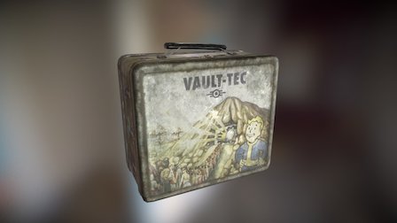 Vault-Tec_LunchBox 3D Model