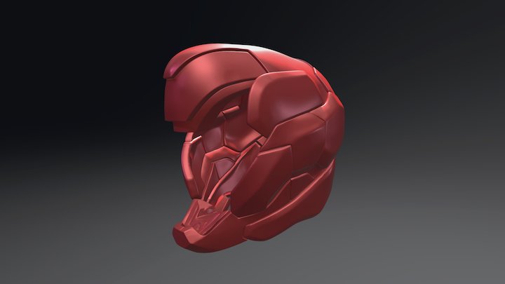 Helmet Only 3D Model