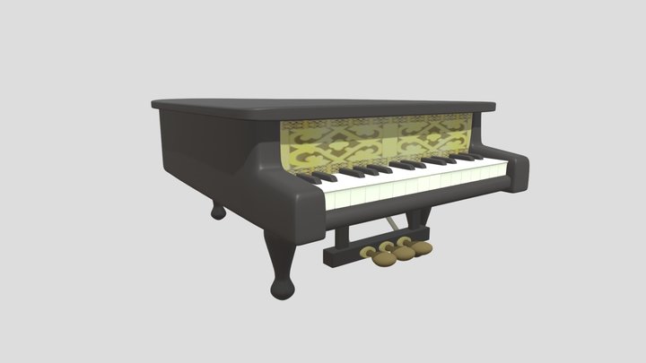 Piano – Kostenloses 3D-Modell STL