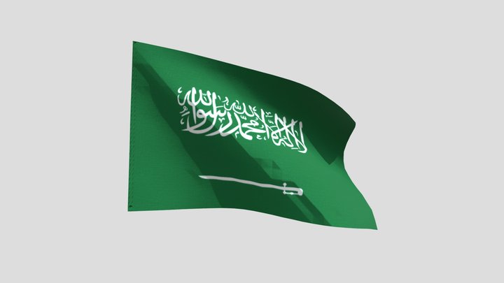 Saudi Arabia 3D Model