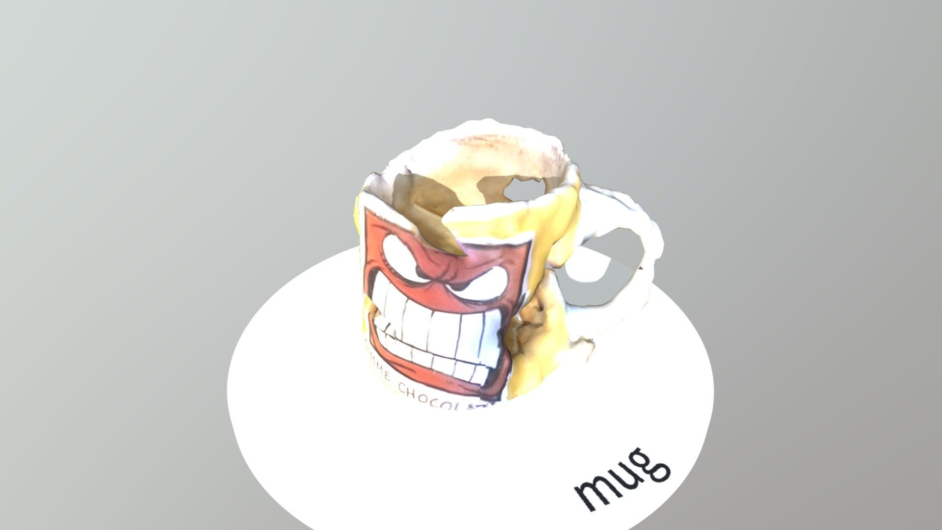 Mug - failed scan