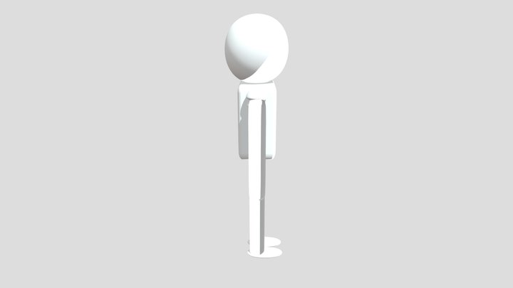 Basic player model 3D Model