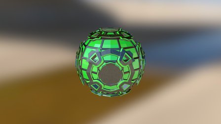 Player Green 3D Model