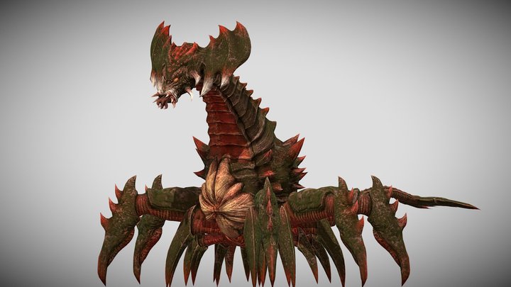 Destoroyah Juvenile Form – Modèle 3D gratuit STL