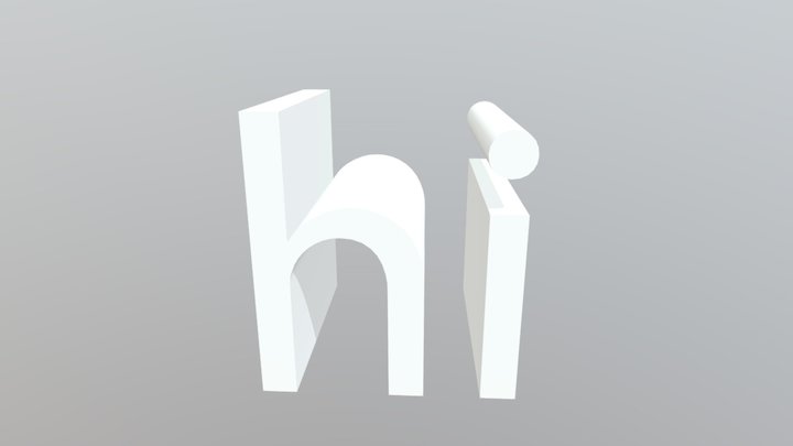 hi 3D Model