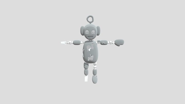 Withered Po 3D Model
