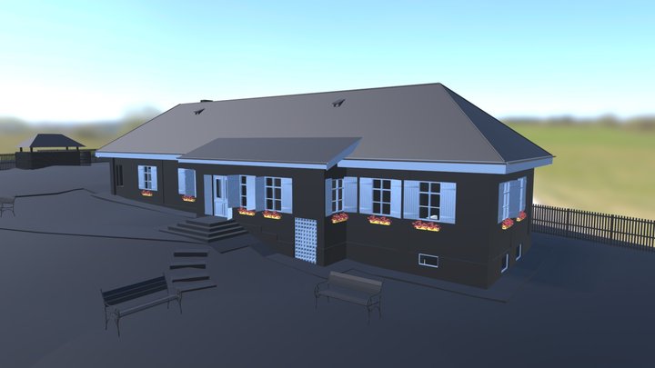 Reabilitare Casa Memoriala Alexandru Macedonski 3D Model