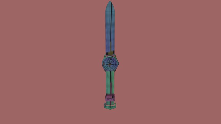 Watch UV Map - Jimmy Dang 3D Model