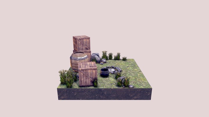 MODL302 - Diorama 3D Model