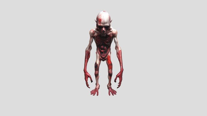 Bloody Goblin 3D Model