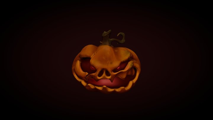 Jack'O Lantern 3D Model