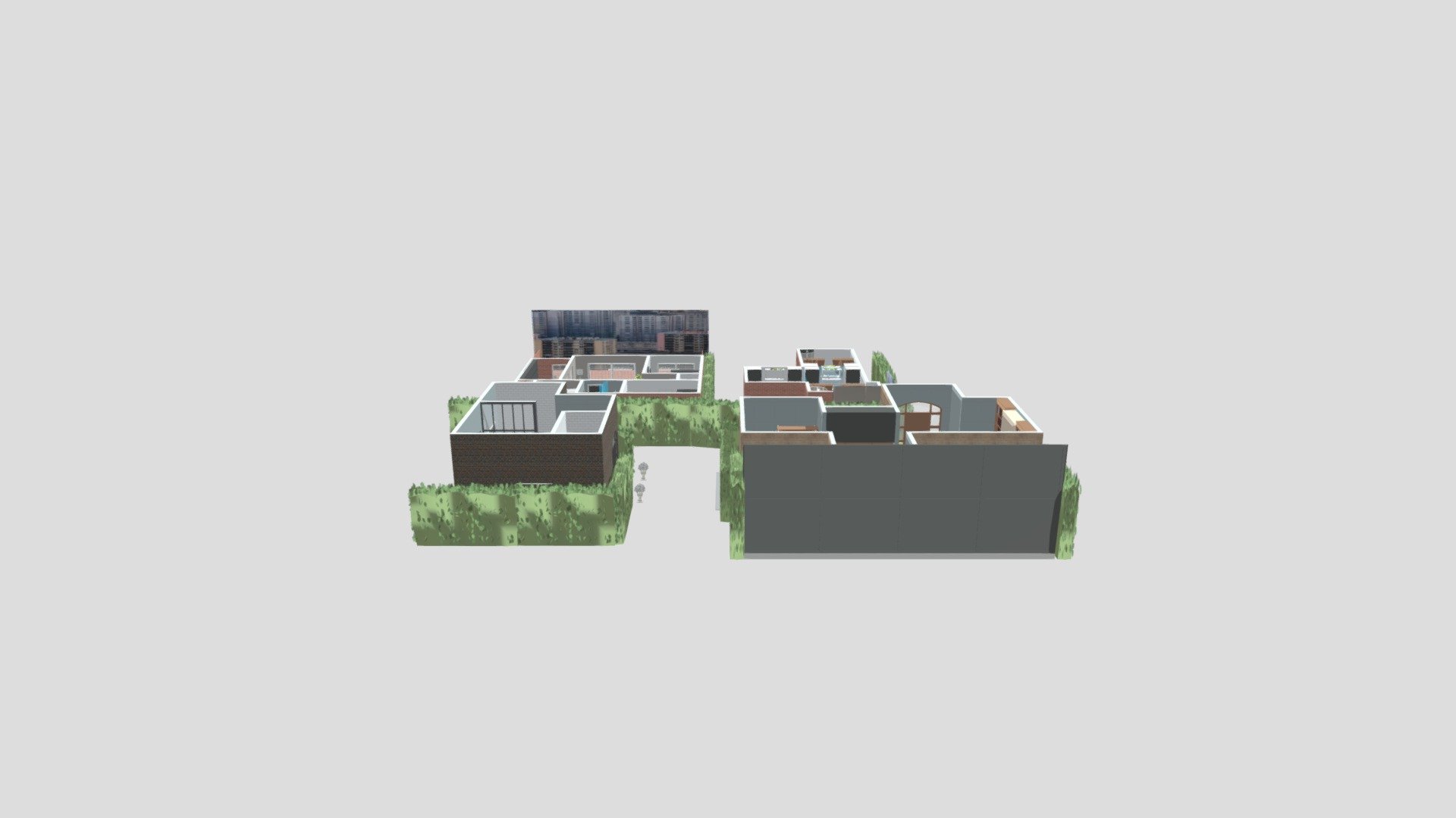 A lot of bedrooms
