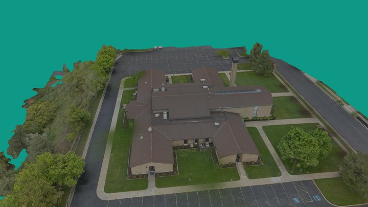 just a church 3D Model