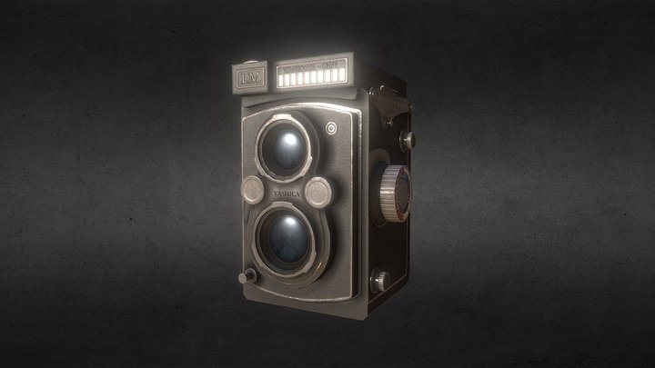 Yashica-RA Wscan – Modello 3D gratuito STL