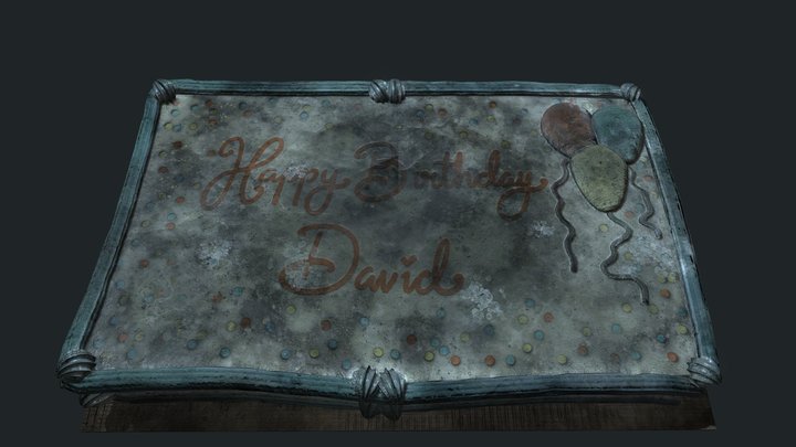 Fnaf SOTM David's Birthday Cake