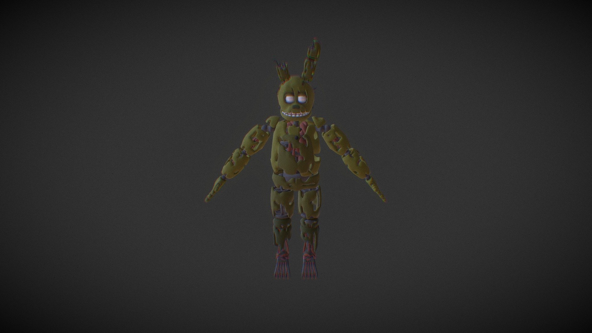 Fnaf 3d model