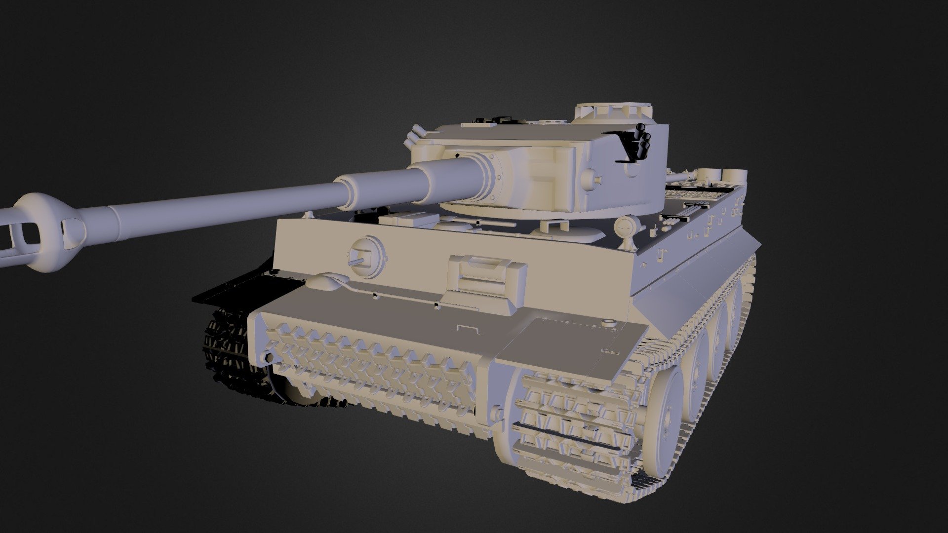 Tiger Tank 3d Model By Deividas51 658b8fa Sketchfab