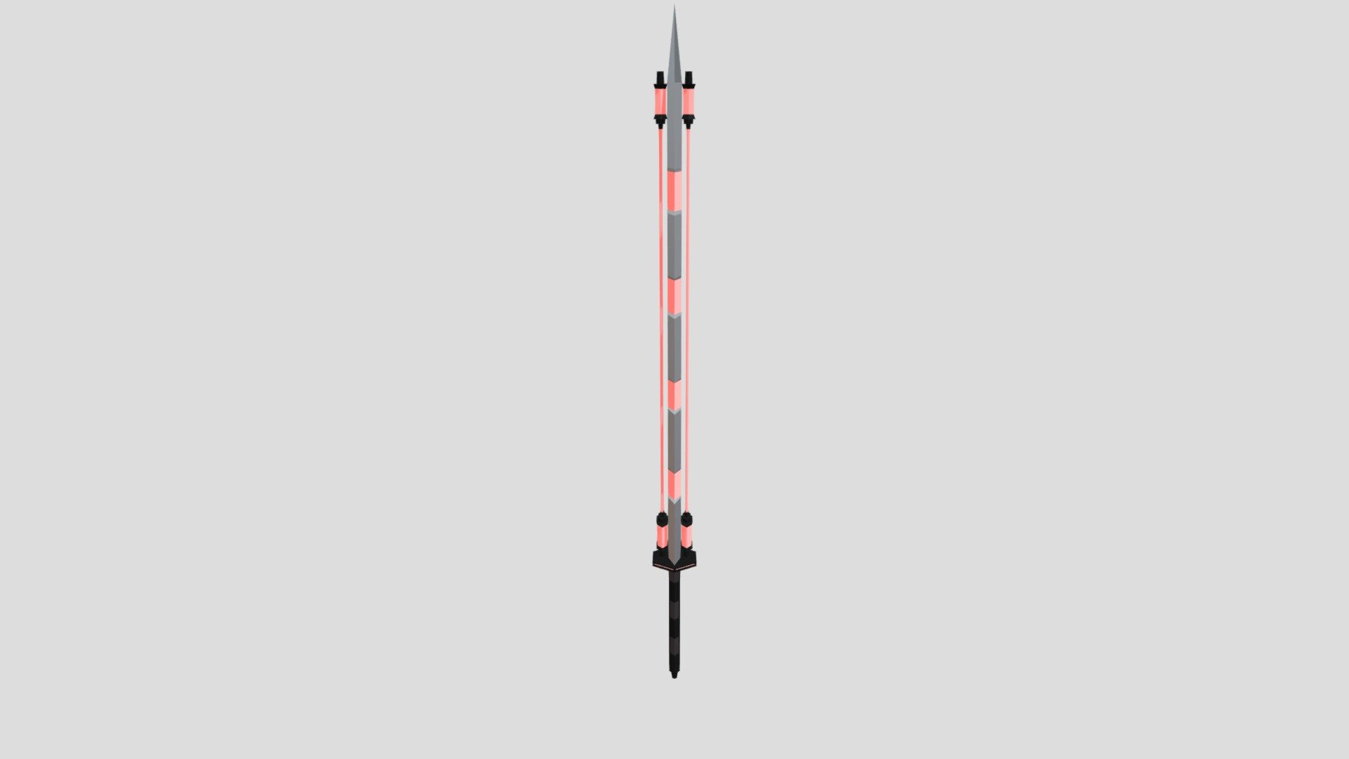 Low-poly Sci-fi Sword