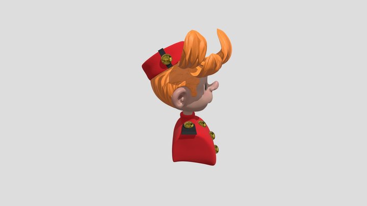 Av3 - Modelagem Spirou Final 3D Model