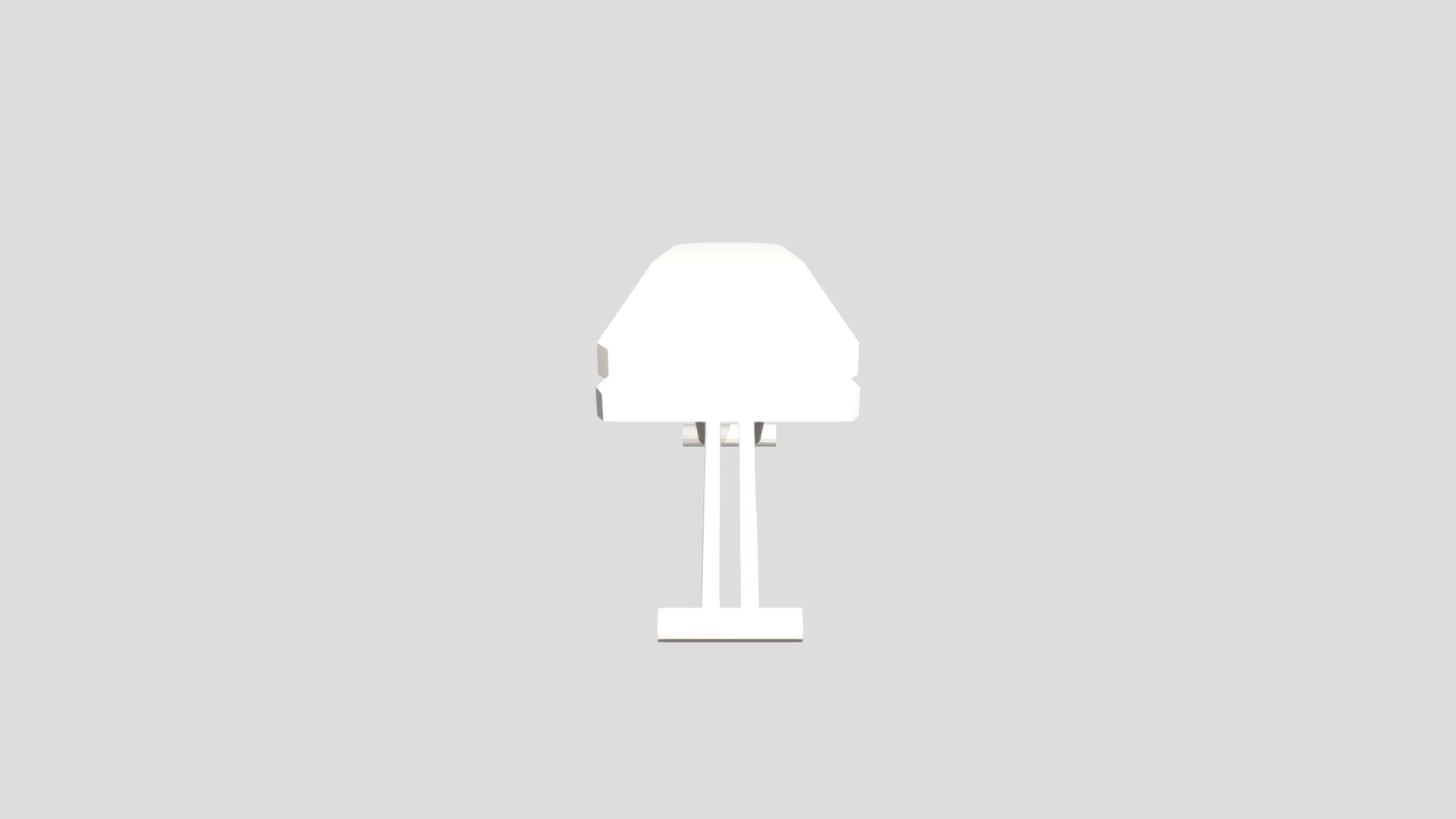 Low Poly Ironing Table Model