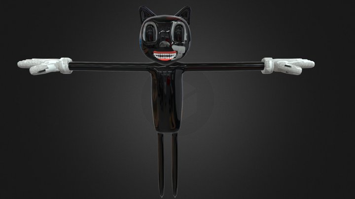 Cartoon cat new 3D Model