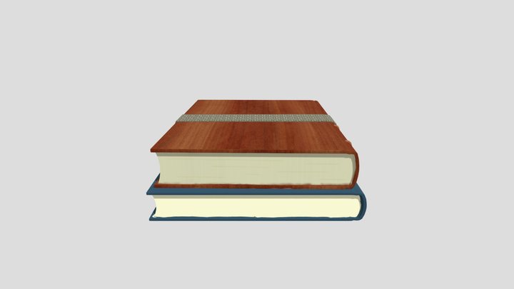books and knowledge 3D Model