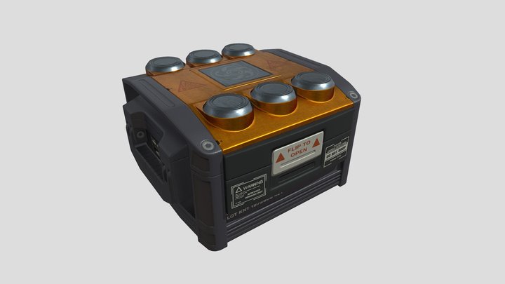 Typhoon Ammo Crate 3D Model