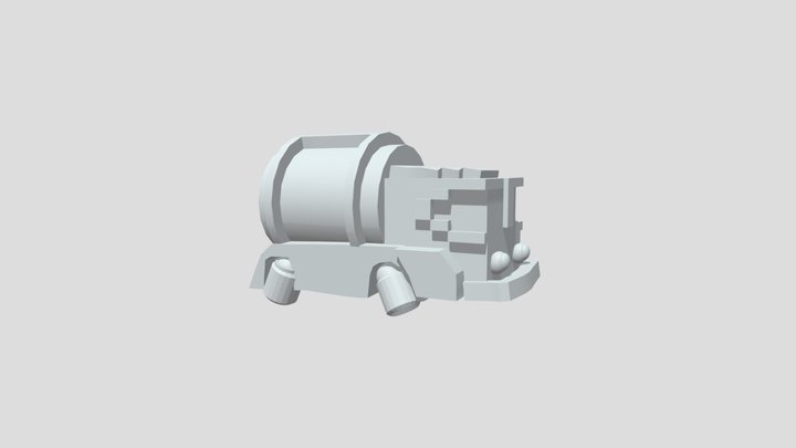 Space  Truck 3D Model