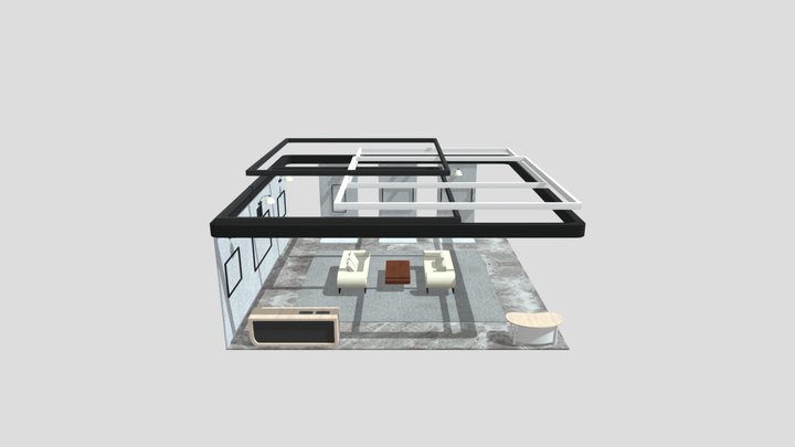 D_Booth 3D Model