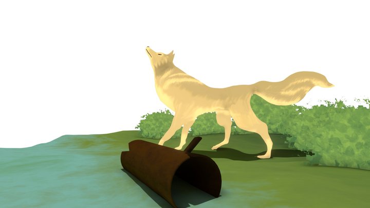 The Wolf Guardian (Storybook Challenge) 3D Model