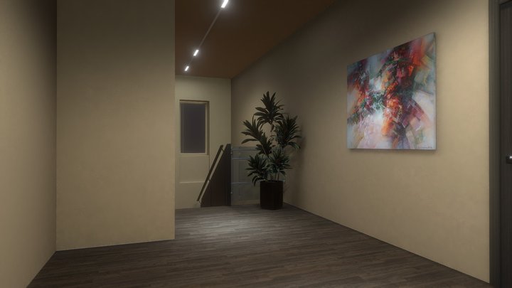 Лестница 3D Model