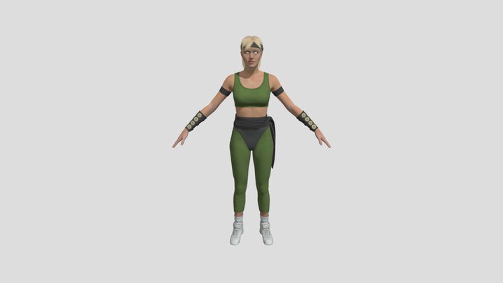 Sonya - MK1 3D Model
