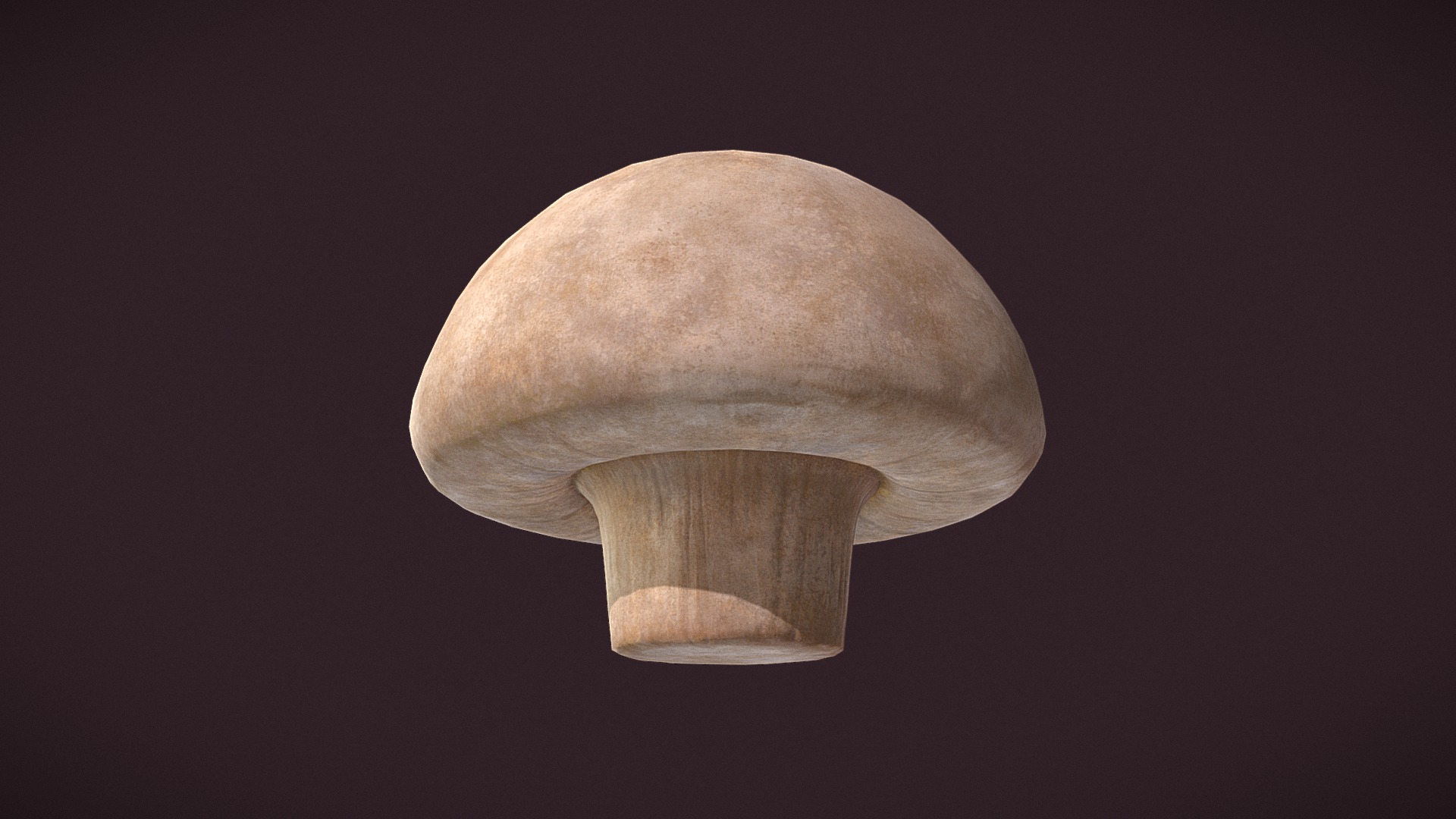3D model Mushroom Main FBX - This is a 3D model of the Mushroom Main FBX. The 3D model is about a round light bulb.