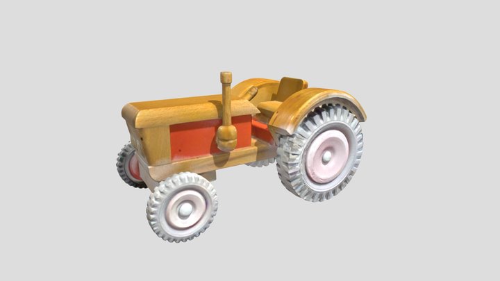 my childhood tractor  //  Mein Kindheits-Traktor 3D Model