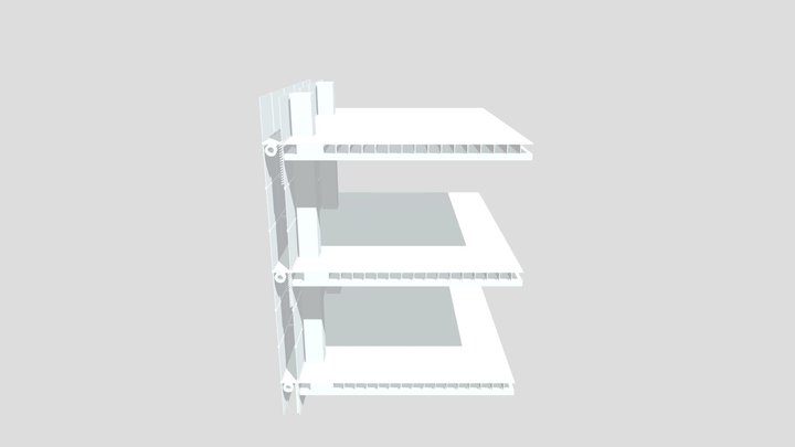 Curtain Wall 3D Model